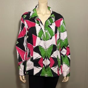 A la carte, multi color jacket.